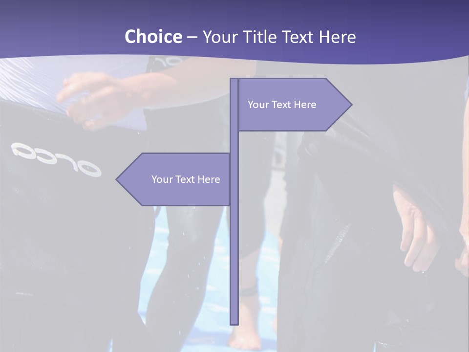 Glasses Lonely Competition PowerPoint Template