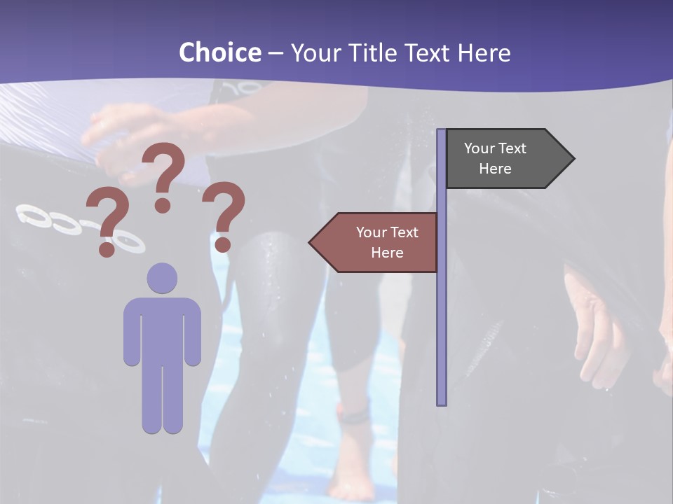 Glasses Lonely Competition PowerPoint Template