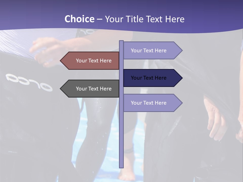 Glasses Lonely Competition PowerPoint Template