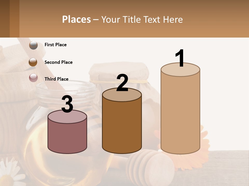 Food Space Camomile PowerPoint Template