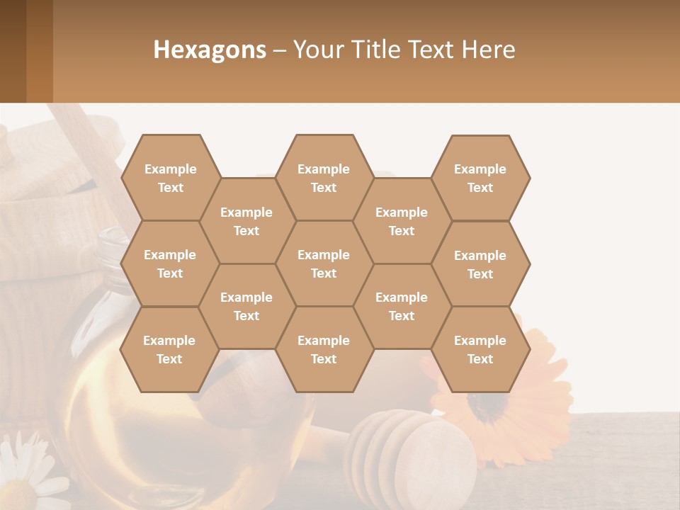 Food Space Camomile PowerPoint Template