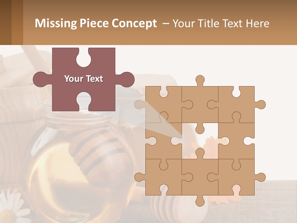 Food Space Camomile PowerPoint Template