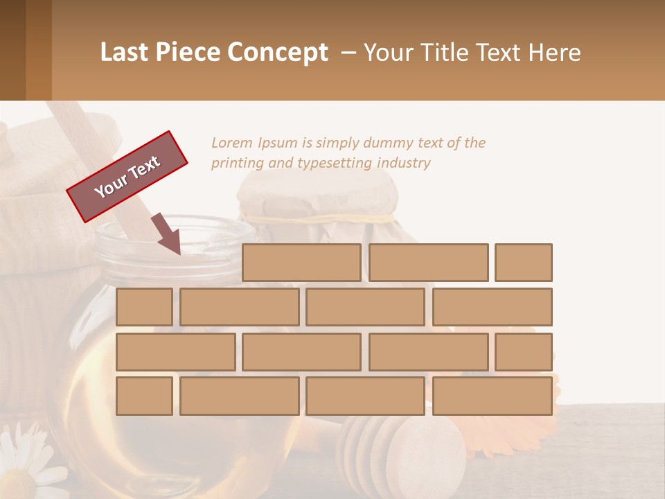 Food Space Camomile PowerPoint Template