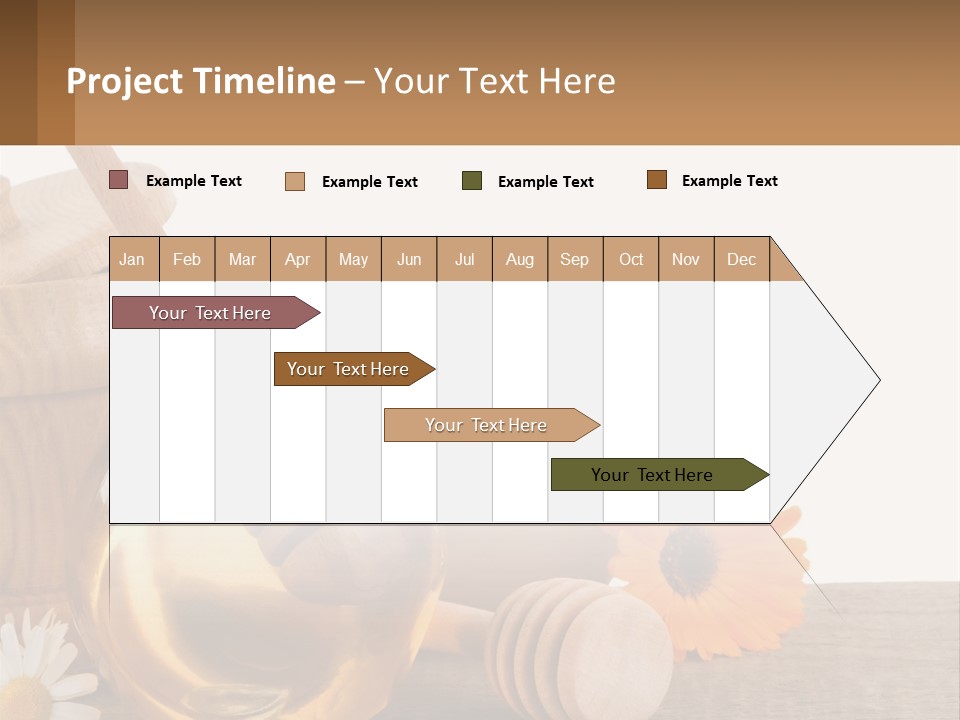 Food Space Camomile PowerPoint Template