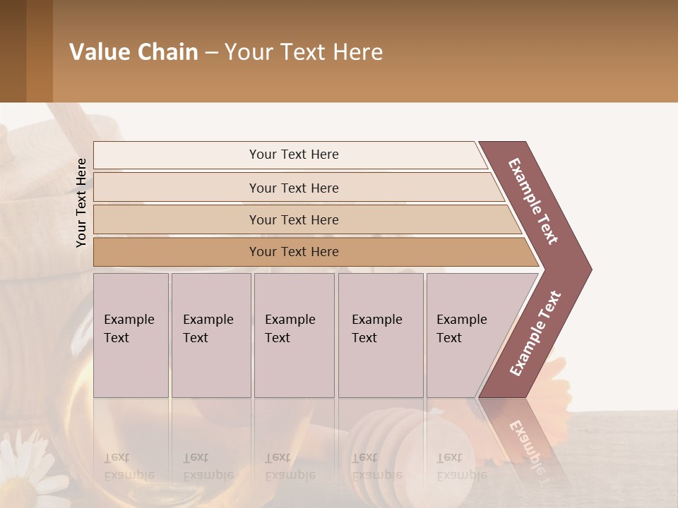 Food Space Camomile PowerPoint Template