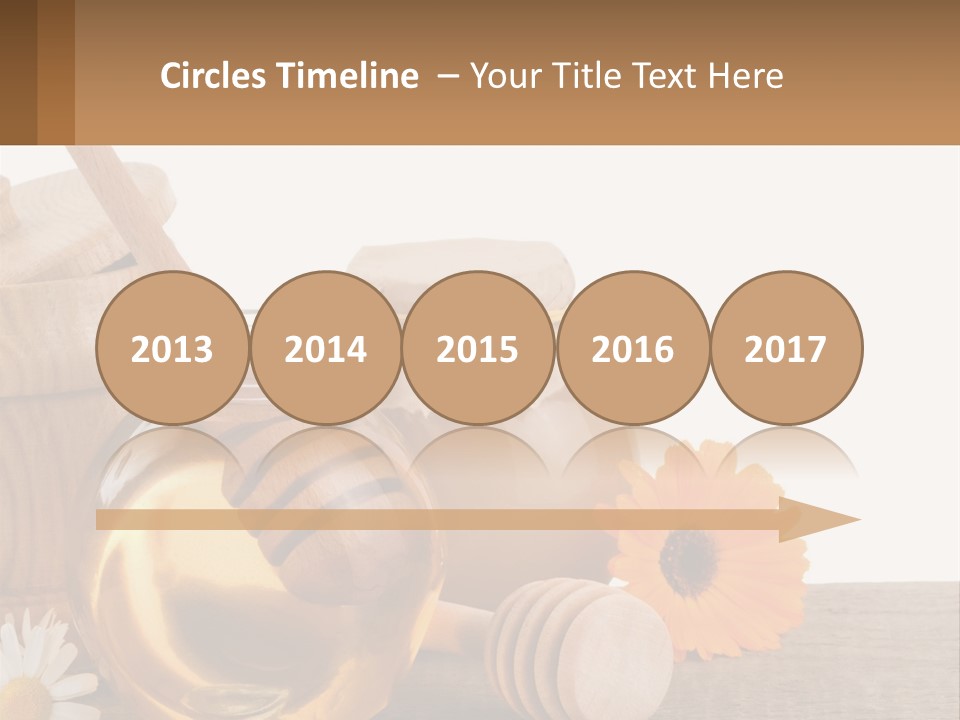 Food Space Camomile PowerPoint Template