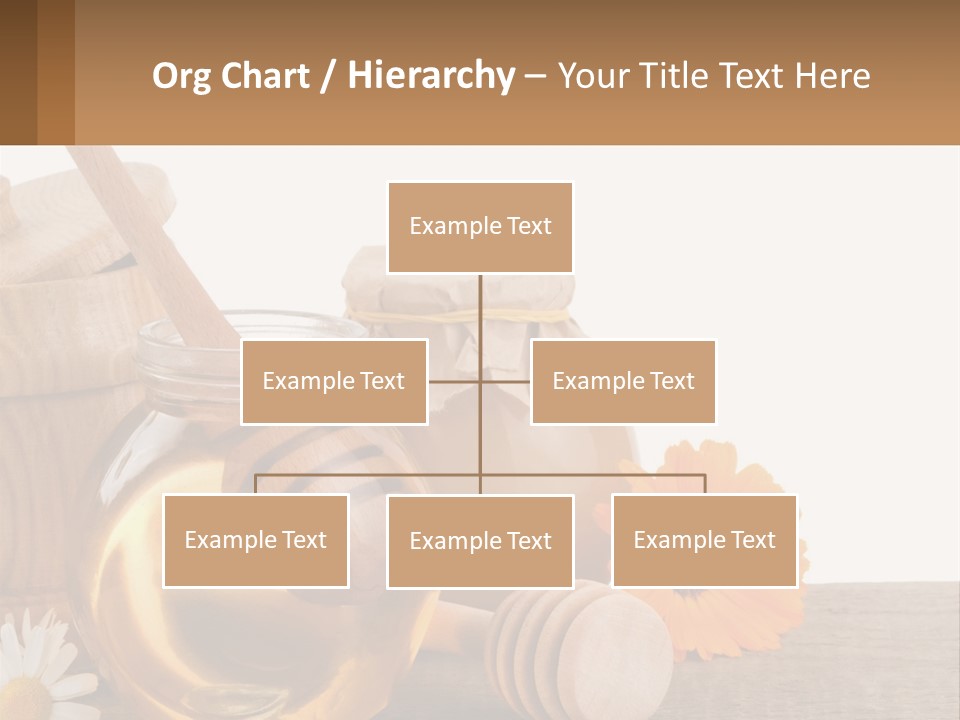Food Space Camomile PowerPoint Template