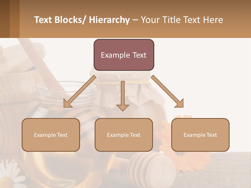 Food Space Camomile PowerPoint Template