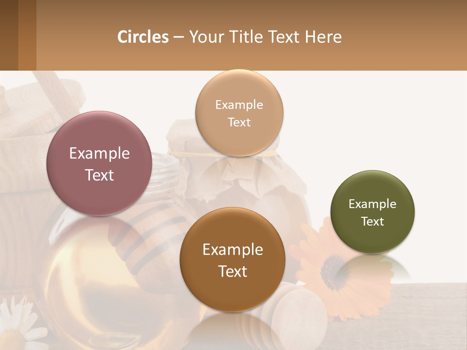 Food Space Camomile PowerPoint Template