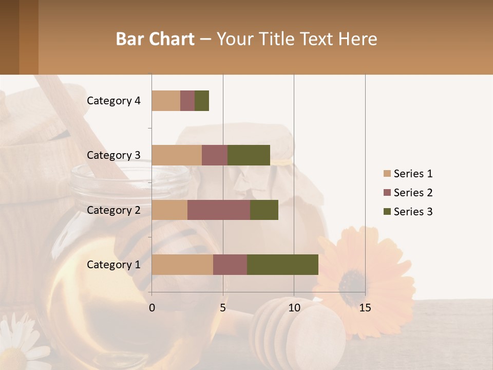 Food Space Camomile PowerPoint Template