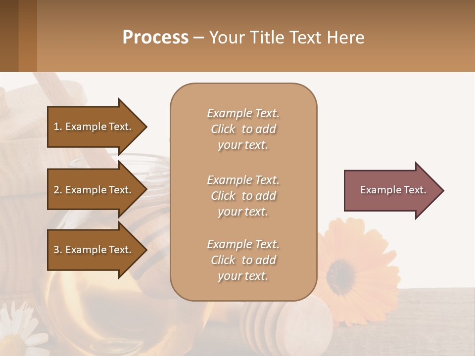 Food Space Camomile PowerPoint Template