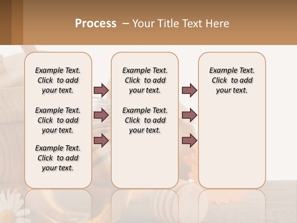 Food Space Camomile PowerPoint Template