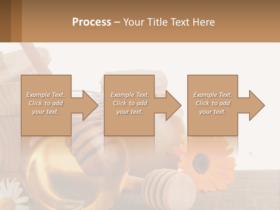 Food Space Camomile PowerPoint Template