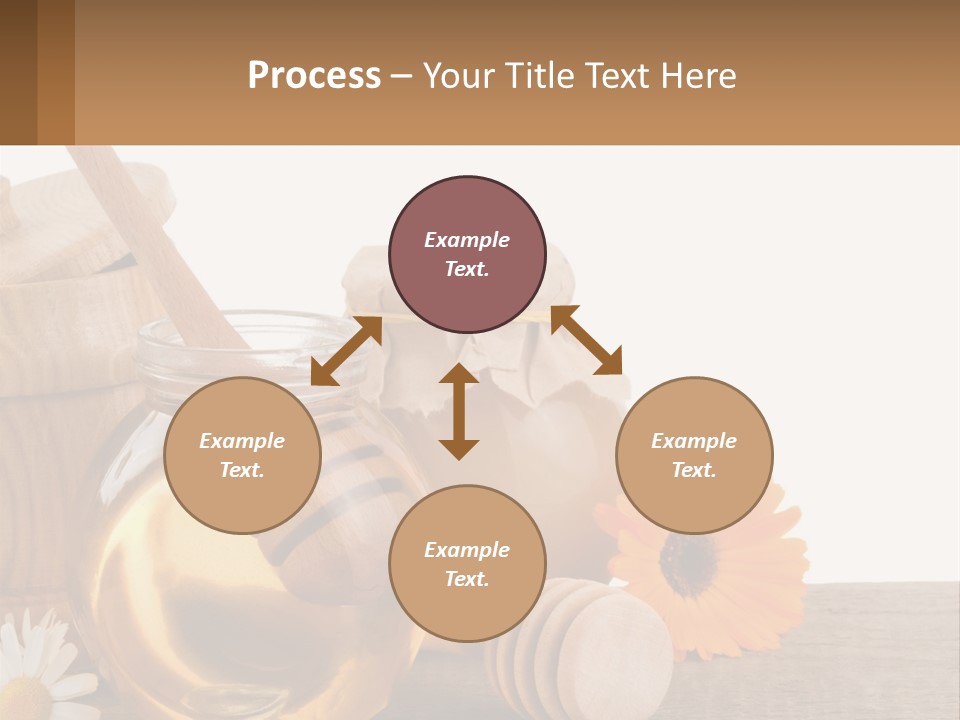 Food Space Camomile PowerPoint Template