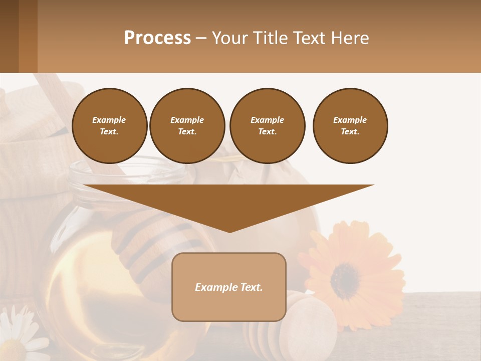 Food Space Camomile PowerPoint Template