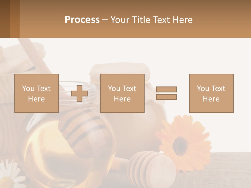 Food Space Camomile PowerPoint Template