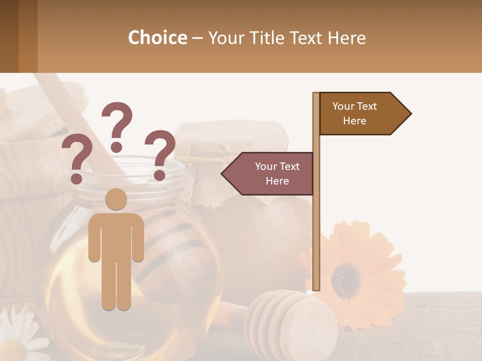 Food Space Camomile PowerPoint Template