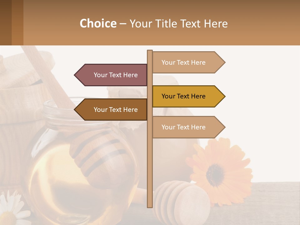 Food Space Camomile PowerPoint Template