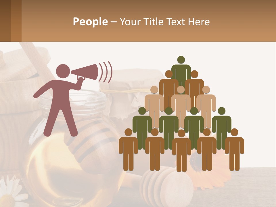 Food Space Camomile PowerPoint Template