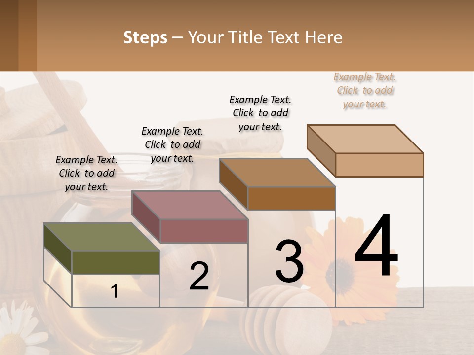 Food Space Camomile PowerPoint Template