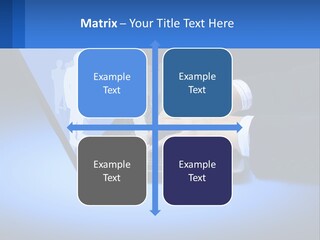 Table Communication Key PowerPoint Template