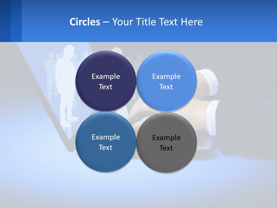 Table Communication Key PowerPoint Template