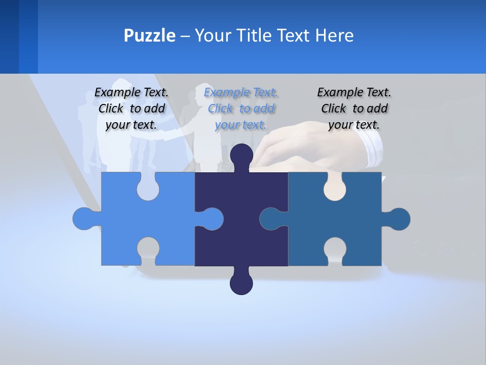 Table Communication Key PowerPoint Template