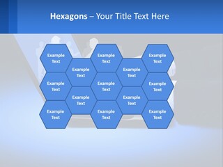 Table Communication Key PowerPoint Template