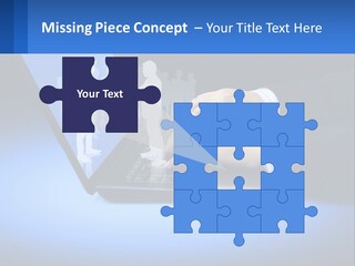 Table Communication Key PowerPoint Template