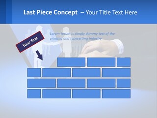 Table Communication Key PowerPoint Template