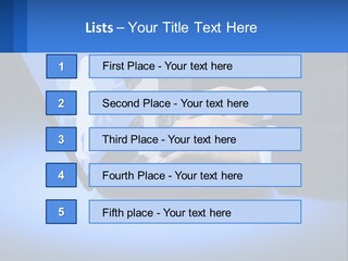 Table Communication Key PowerPoint Template