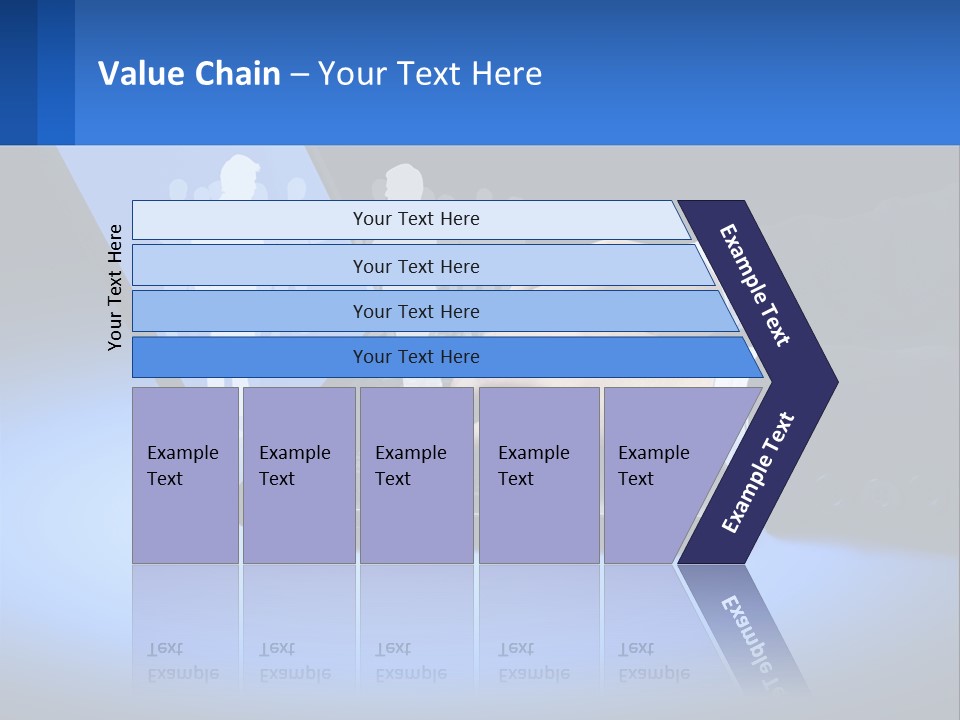 Table Communication Key PowerPoint Template