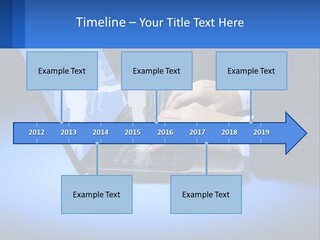 Table Communication Key PowerPoint Template