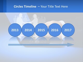 Table Communication Key PowerPoint Template
