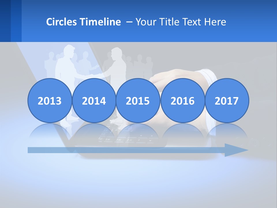 Table Communication Key PowerPoint Template