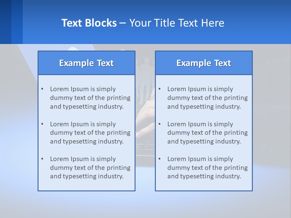 Table Communication Key PowerPoint Template