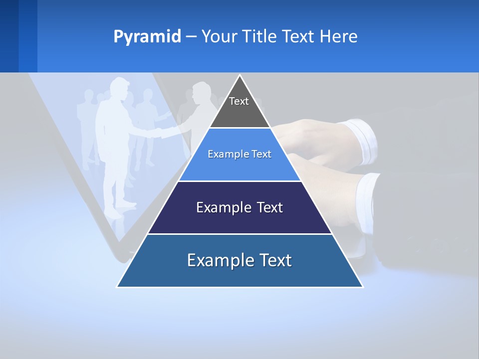 Table Communication Key PowerPoint Template