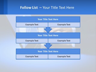 Table Communication Key PowerPoint Template