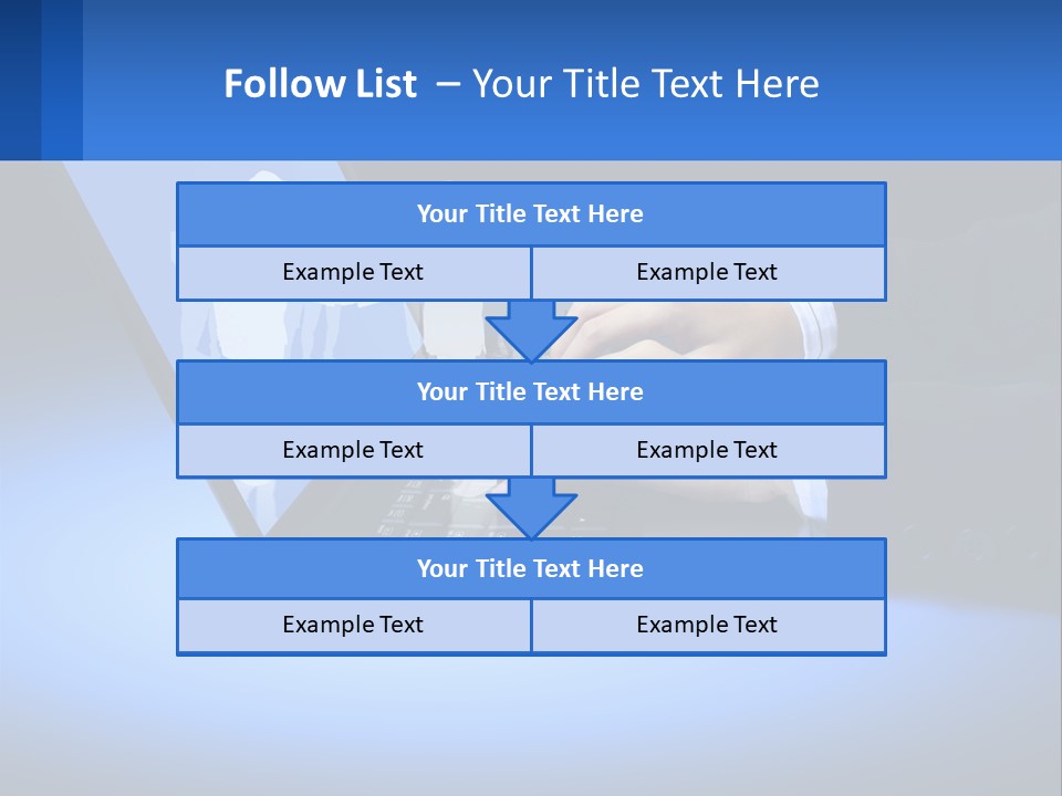 Table Communication Key PowerPoint Template