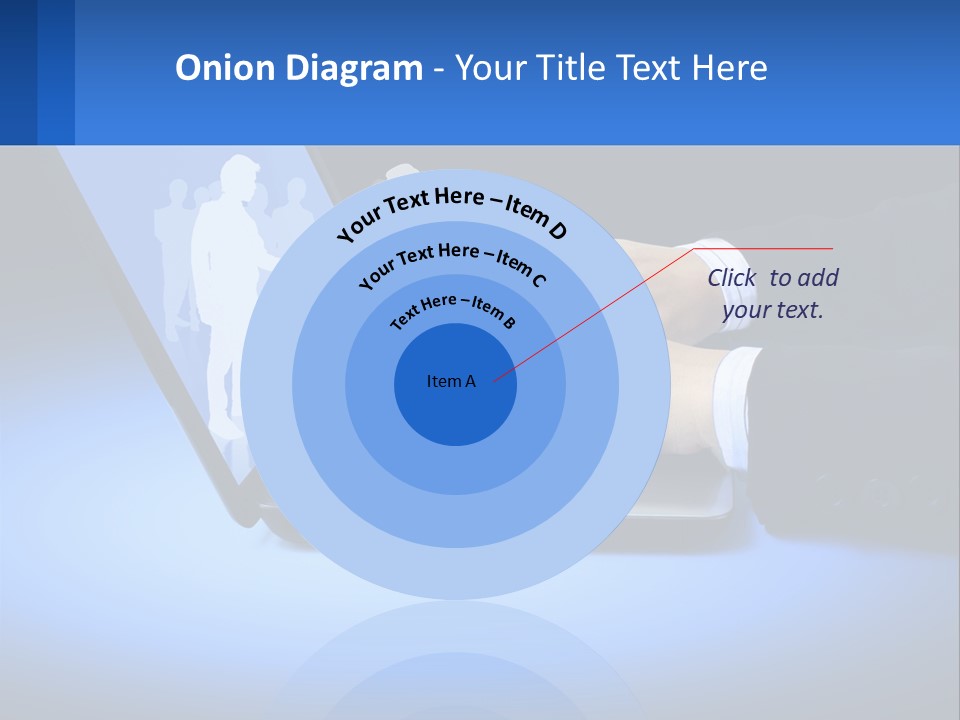 Table Communication Key PowerPoint Template