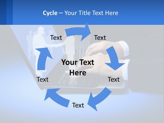 Table Communication Key PowerPoint Template