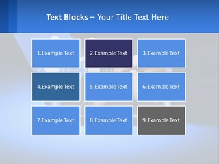 Table Communication Key PowerPoint Template