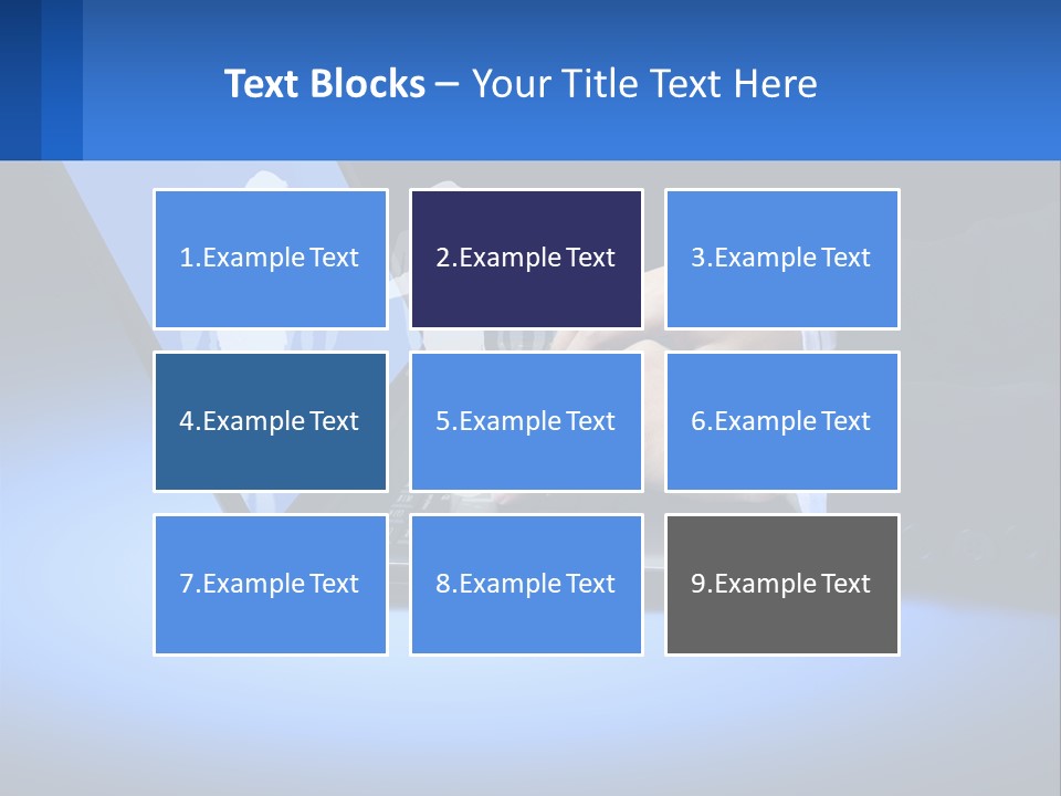 Table Communication Key PowerPoint Template