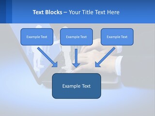 Table Communication Key PowerPoint Template