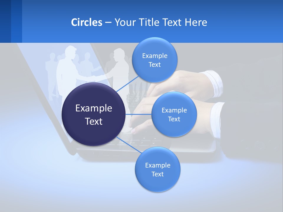 Table Communication Key PowerPoint Template