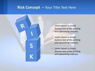 Table Communication Key PowerPoint Template