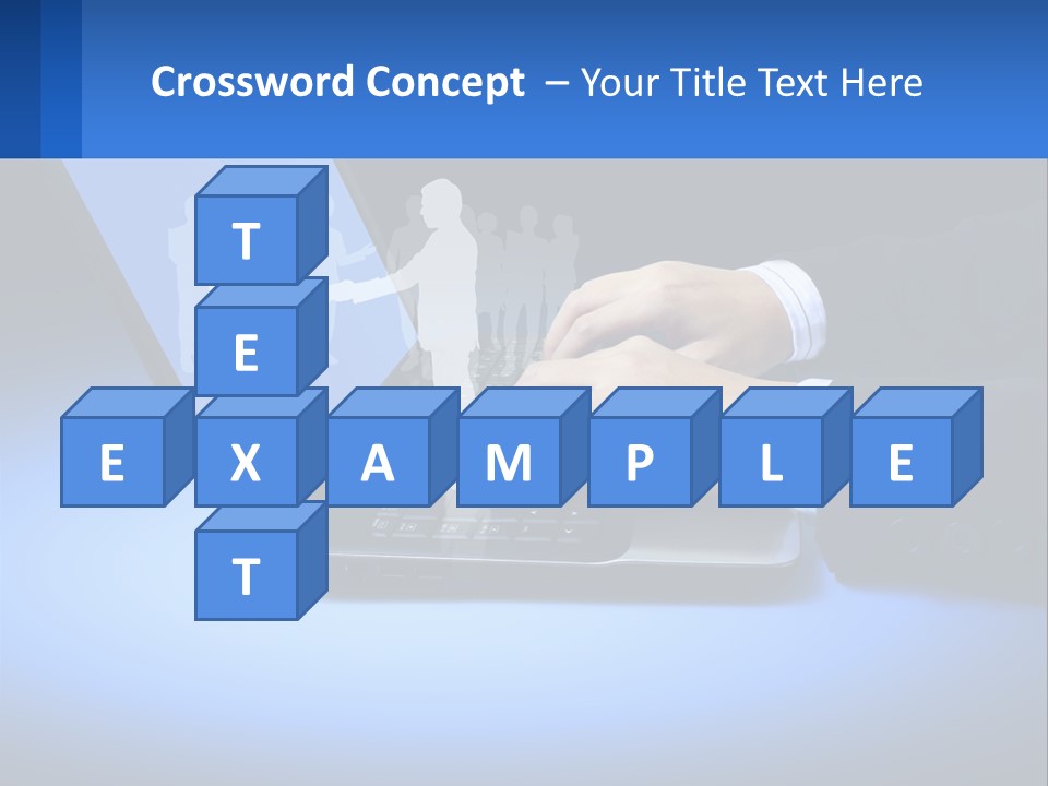 Table Communication Key PowerPoint Template