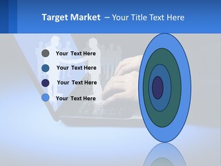 Table Communication Key PowerPoint Template