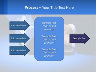 Table Communication Key PowerPoint Template