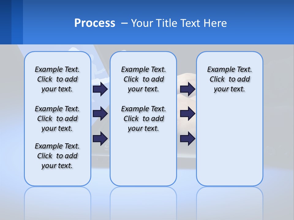 Table Communication Key PowerPoint Template